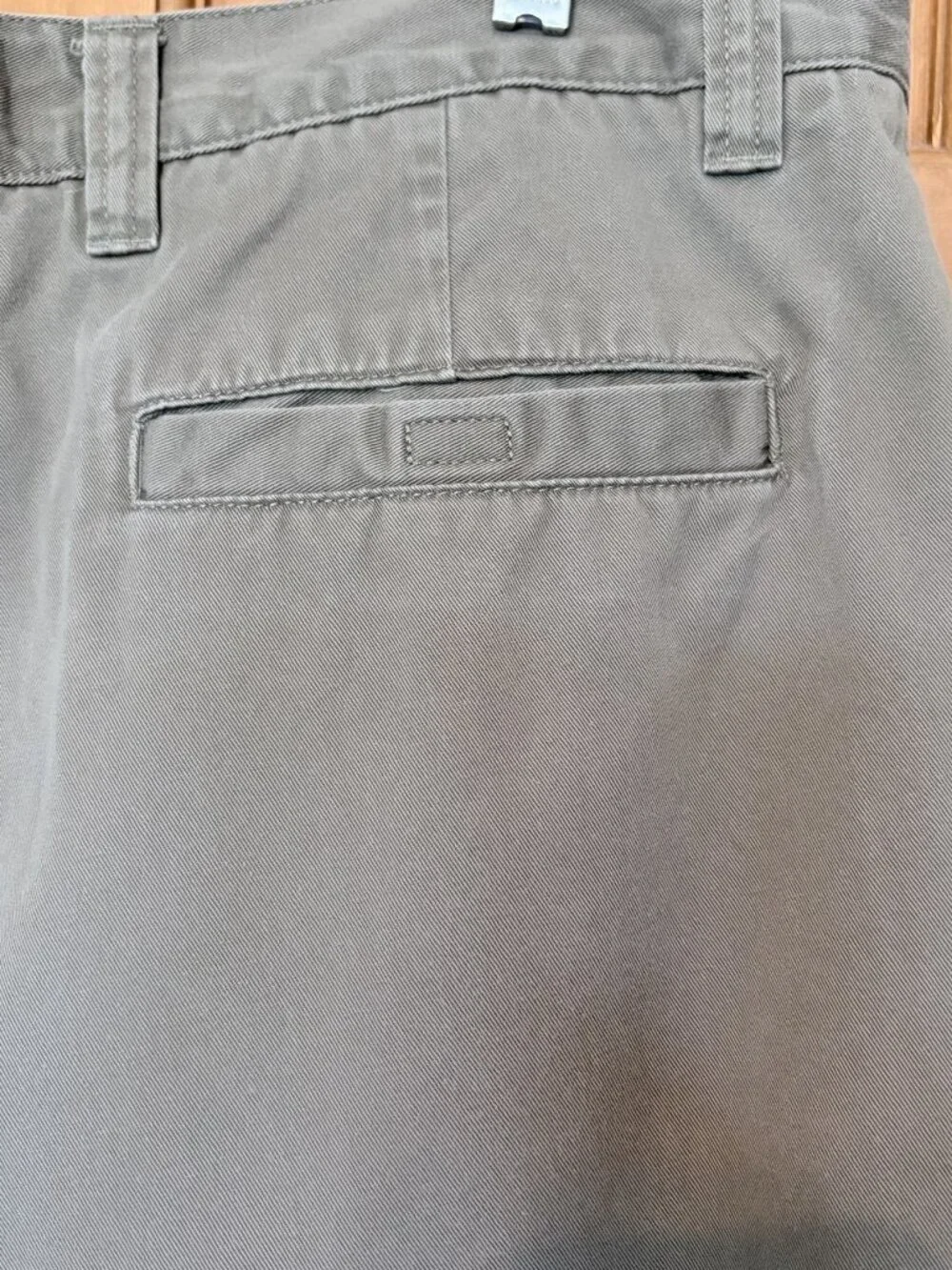 Croft & Barrow Men's Khaki Brown Cargo Shorts 100% Cotton Size 36 NWOT